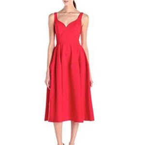 Club L London Striking Red Midi Dress